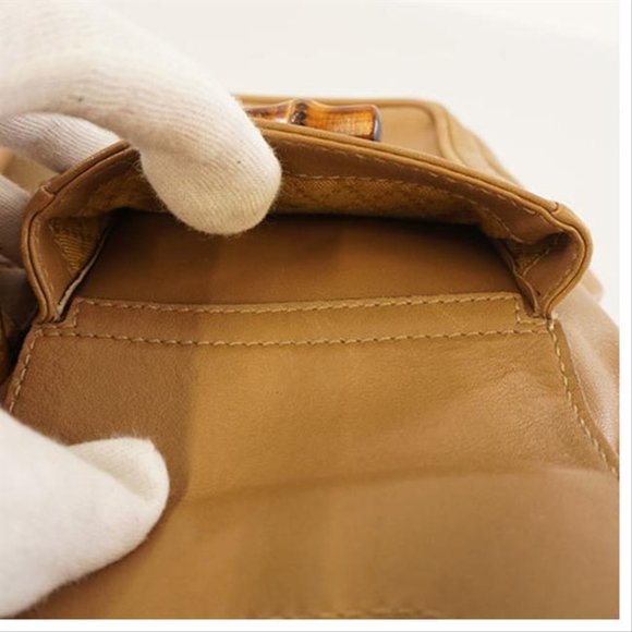 GUCCI BAMBOO RUCKSACK BACKPACK - Picture 5 of 15
